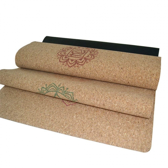 custom cork yoga mat