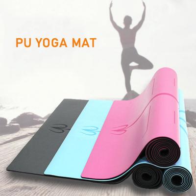 Cheap PU yoga mat