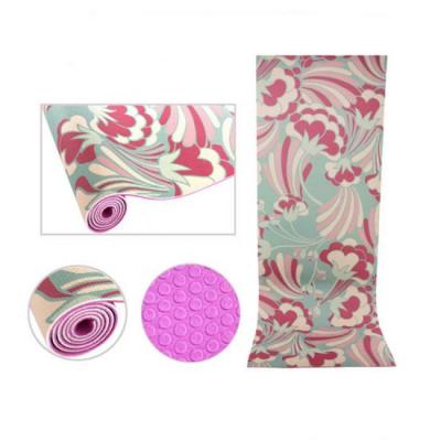 Non-slip UV Printed PVC Yoga Mat